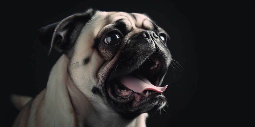 Pug Screaming